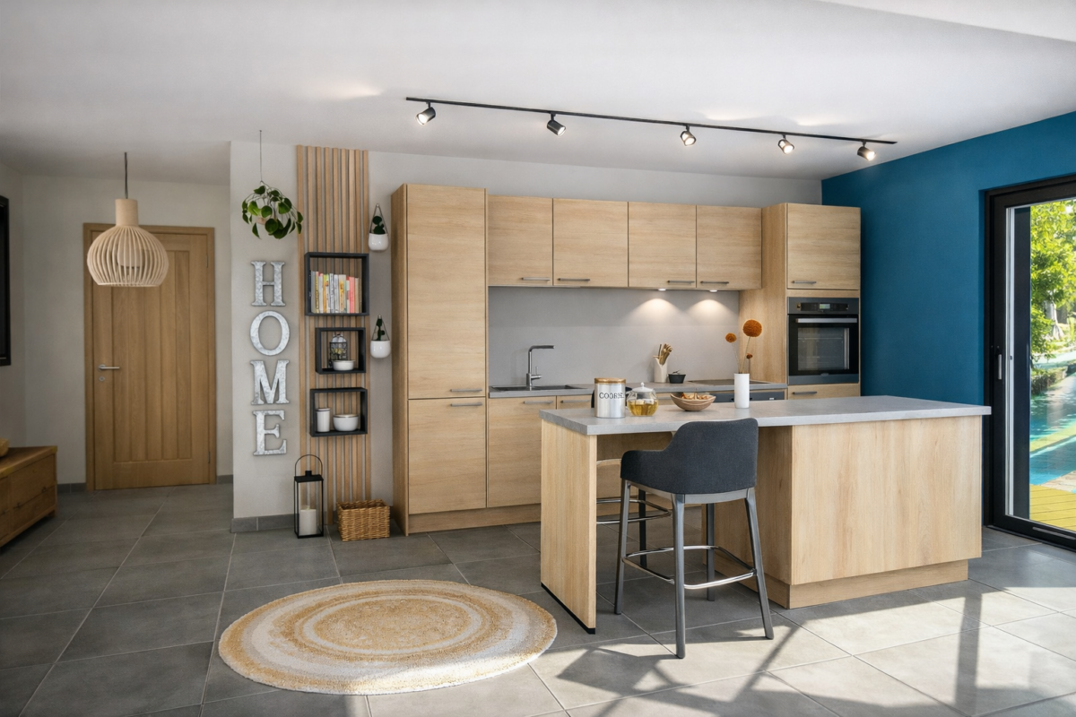 Riva chêne San Remo en îlot