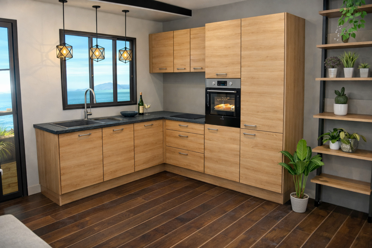 Structura chêne Sierra en L